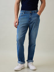 Enzyme Wash Logan Straight Fit Jeans Enzyme Wash Logan Straight Fit Jeans