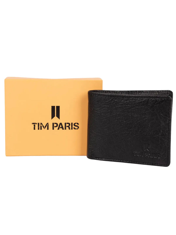 Black Texture  Wallet Tim Paris
