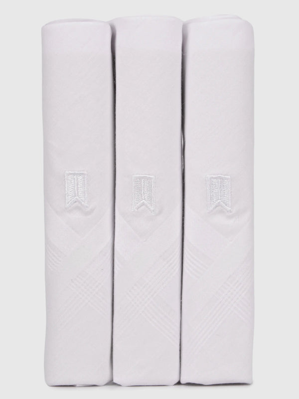 Premium Cotton Handkerchiefs for Men – Pack of 3 Tim Paris