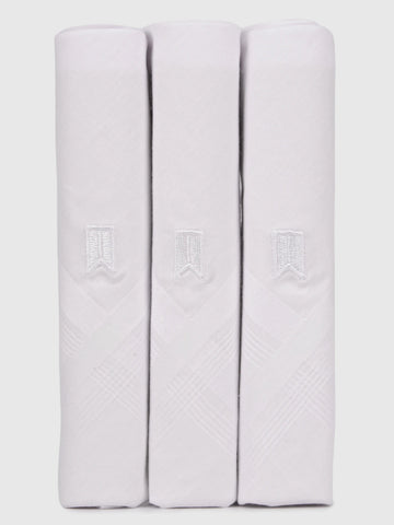 Premium Cotton Handkerchiefs for Men – Pack of 3 Tim Paris