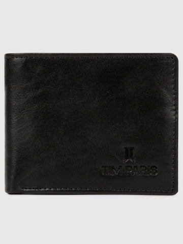 Black Wallet Tim Paris