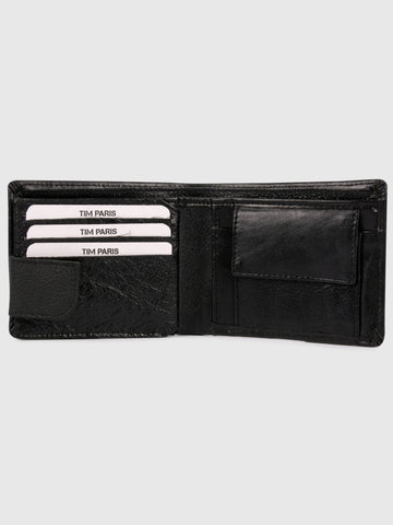 Black Wallet Tim Paris