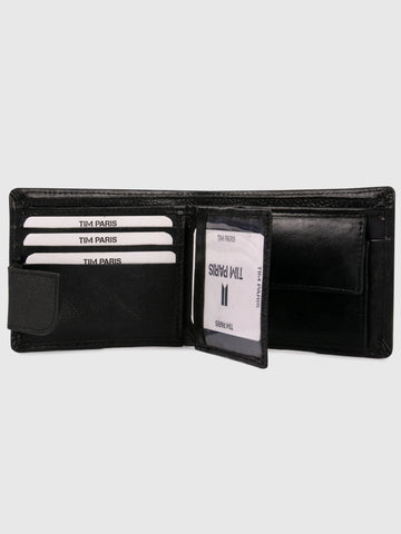 Black Wallet Tim Paris