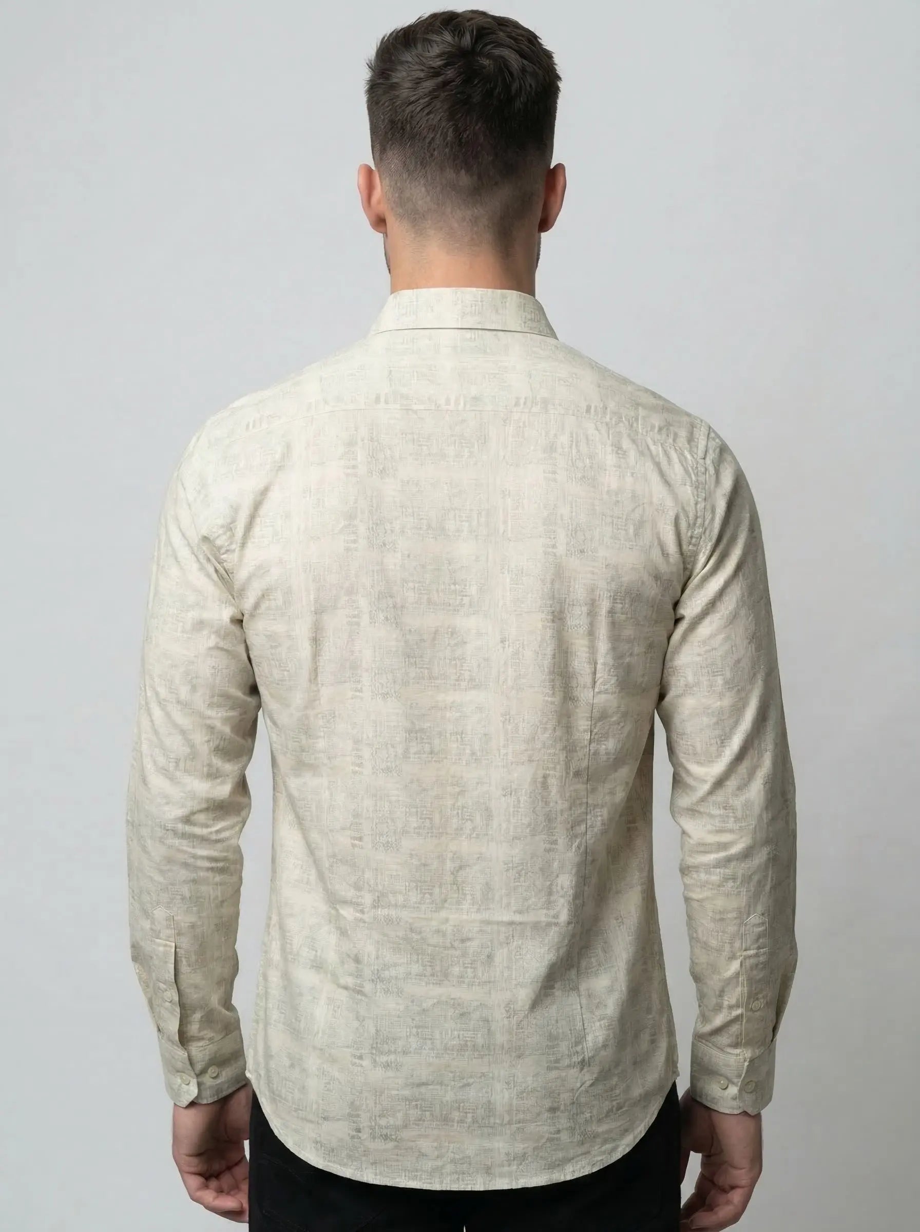 GREY PRINT SHIRT Tim Paris
