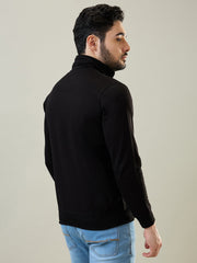 Tim Paris Black Sweatshirt with Zipper