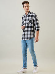 Black & White Checkered Shirt