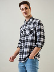 Black & White Checkered Shirt