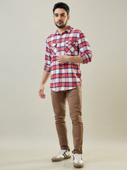 Red & Black Checkered Shirt