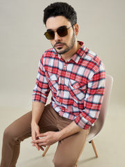 Red & Black Checkered Shirt