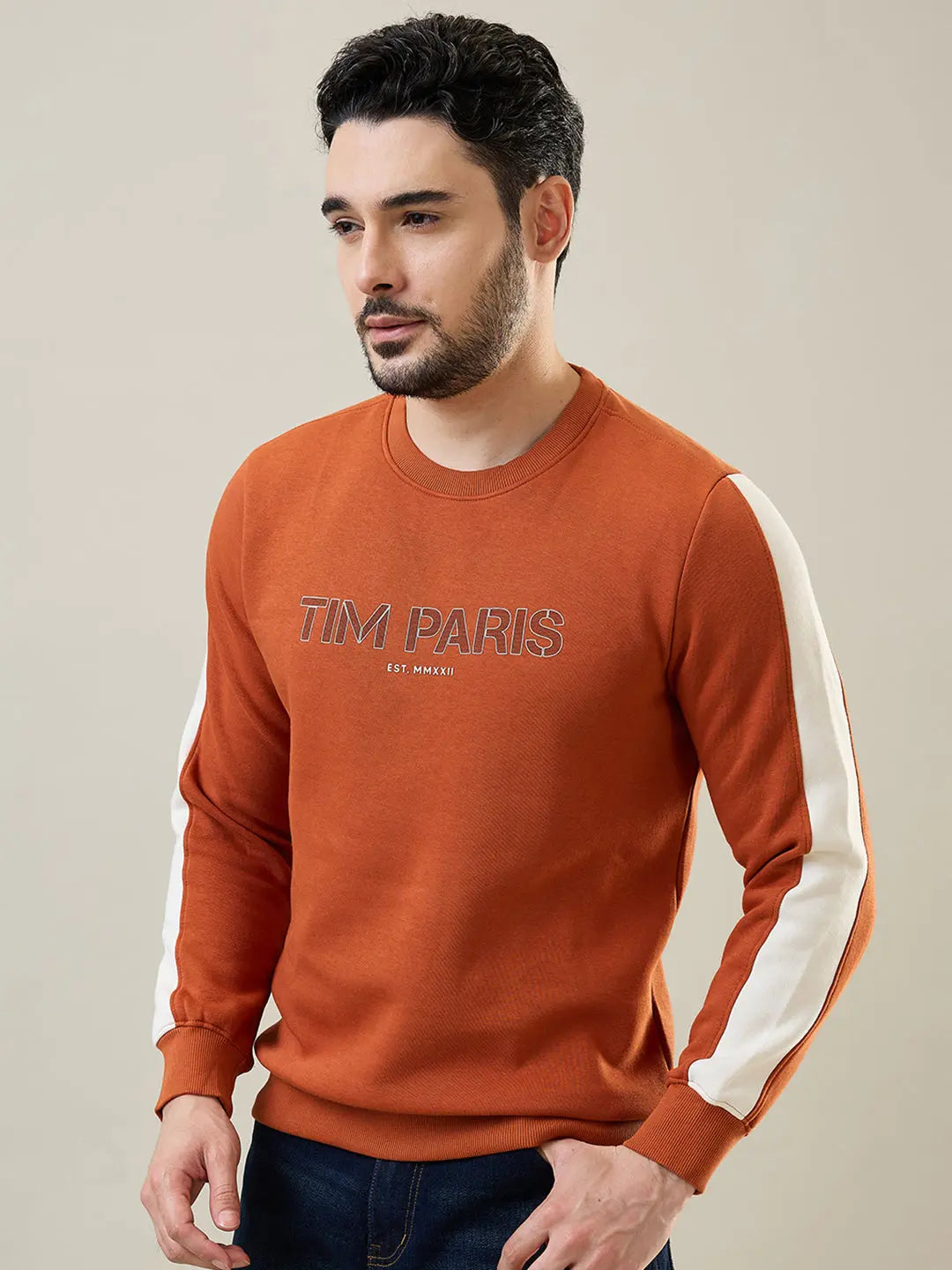 Bombay Brown Sweatshirt - Tim Paris
