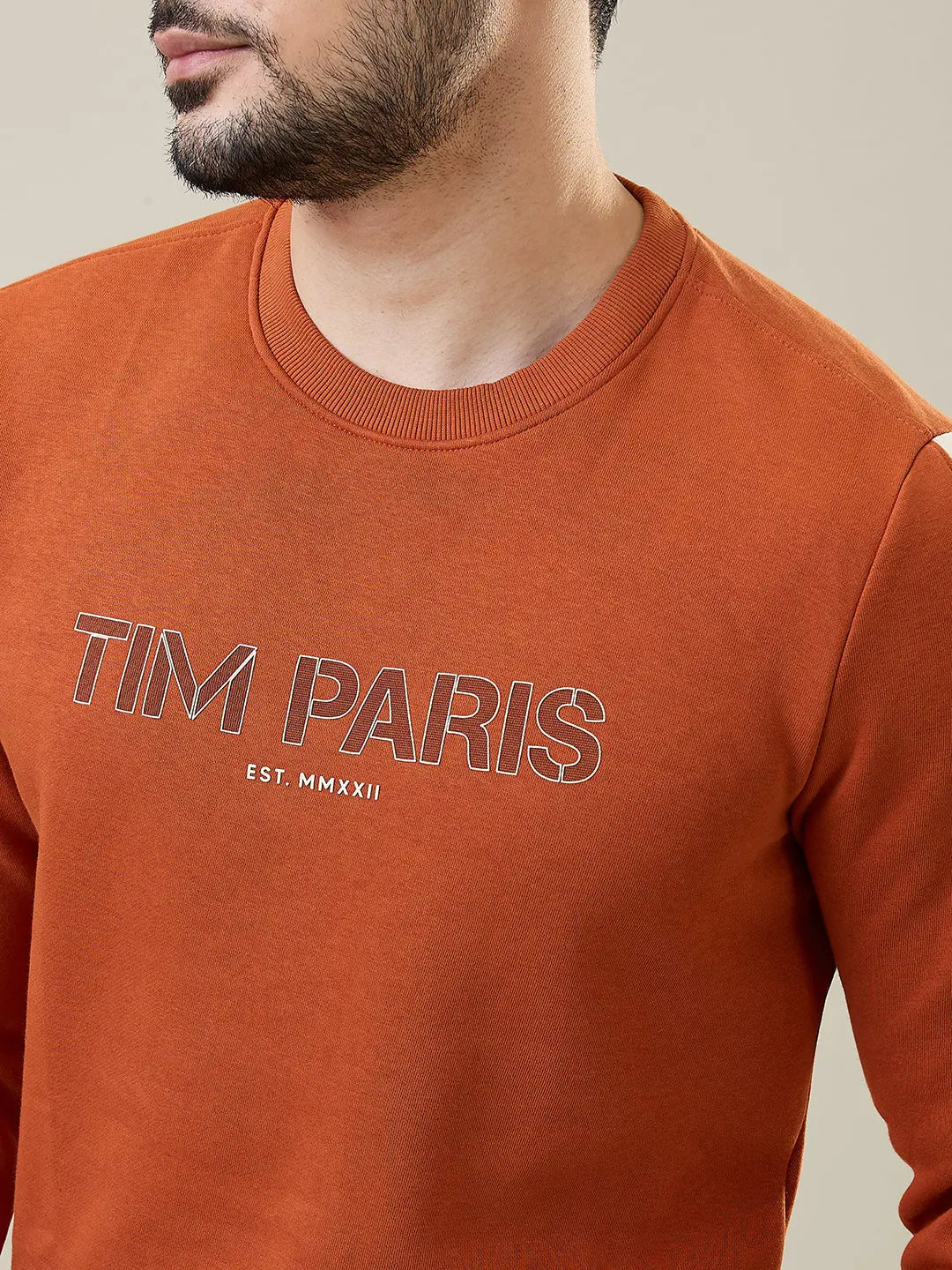 Bombay Brown Sweatshirt - Tim Paris