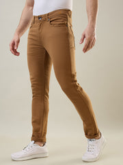 Khaki Ferdinand Slim Tapered Fit Jeans