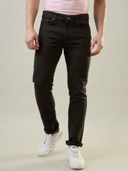 Dark Green Reactive Ferdinand Slim Tapered Fit Jeans