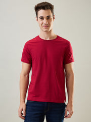 Scooter Red Solid T-Shirt