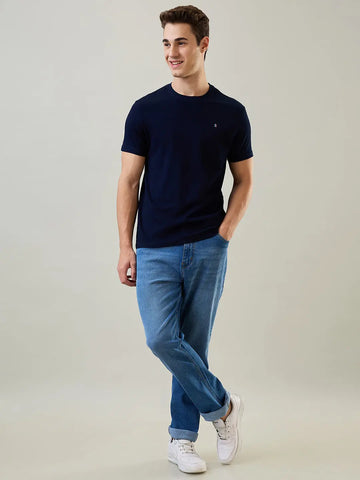 Enzyme Wash Logan Straight Fit Jeans Tim Paris
