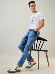 Light Indigo Logan Straight Fit Jeans
