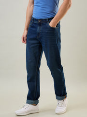 Medium Cloud Logan Straight Fit Jeans