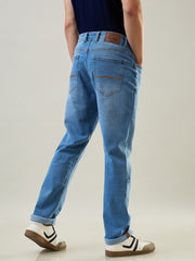Light Indigo Logan Straight Fit Jeans