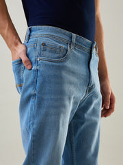 Light Indigo Logan Straight Fit Jeans