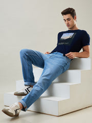 Light Indigo Logan Straight Fit Jeans