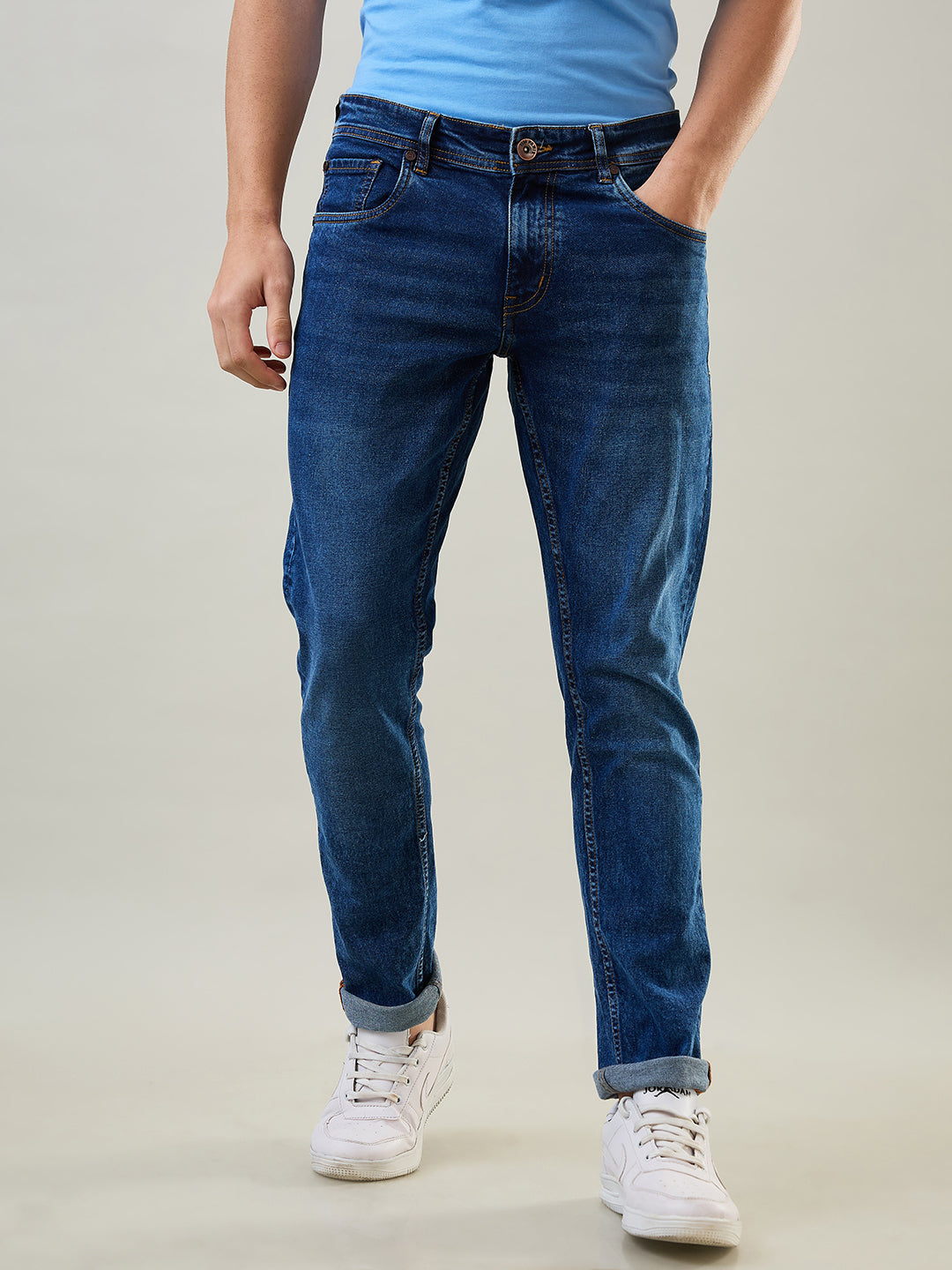 Tint Stone Ferdinand Slim Tapered Fit Jeans