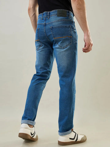 Enzyme Blue Ferdinand Slim Tapered Fit Jeans Tim Paris