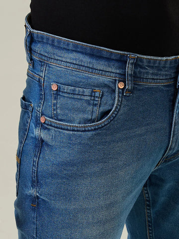 Enzyme Blue Ferdinand Slim Tapered Fit Jeans Tim Paris