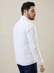 White Bomber Jacket