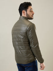 Tim Paris Jacket - Olive Green Bomber Jacket