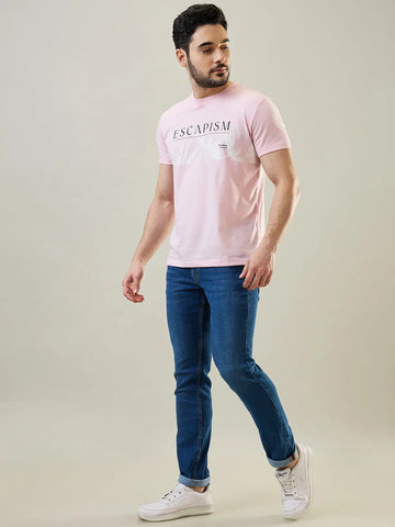 Enzyme Wash Blue Ferdinand Slim Tapered Fit Jeans Tim Paris