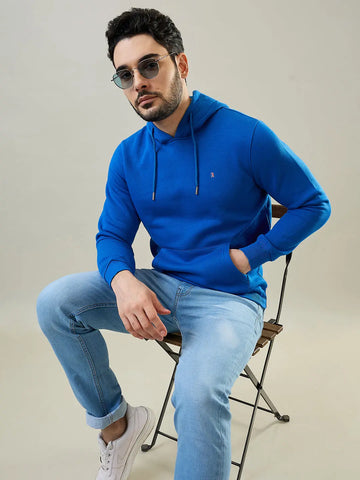 Blue Classic Hoodie Tim Paris