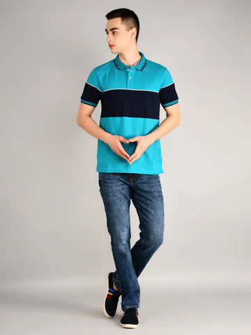 Blue Polo Tees Tim Paris
