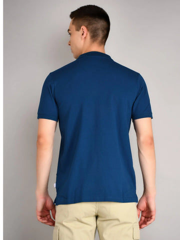 Airforce Blue Polo Tees Tim Paris