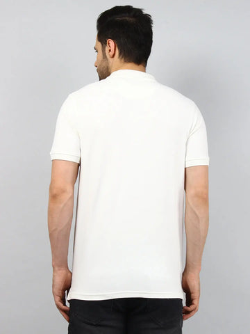 White Polo Tees Tim Paris
