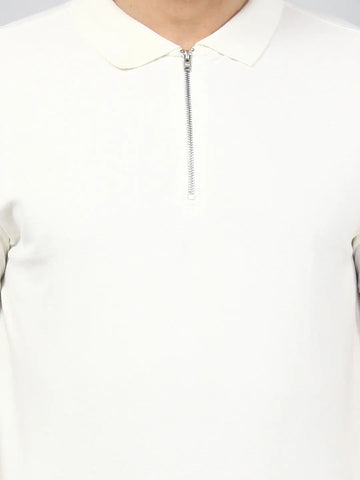 White Polo Tees Tim Paris
