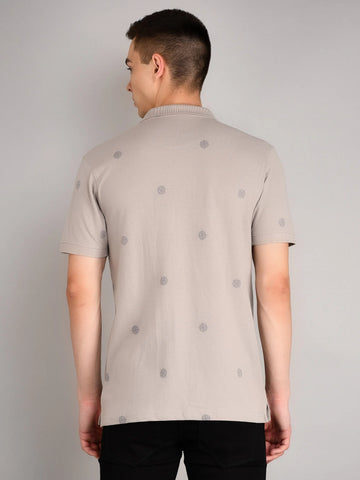 Grey Polo Tees Tim Paris