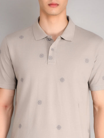 Grey Polo Tees Tim Paris