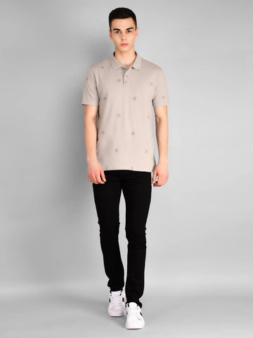 Grey Polo Tees Tim Paris
