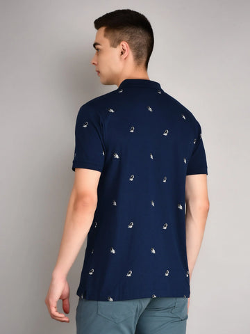 Navy Blue Polo Tees Tim Paris