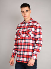 Red & Black Checkered Shirt