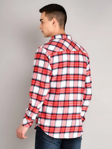 Red & Black Checkered Shirt Tim Paris