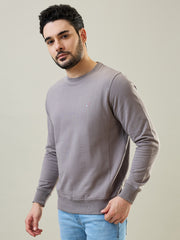 Tim Paris Grey Round Neck Sweatshirt
