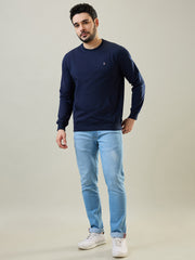 Navy Solid Sweatshirt