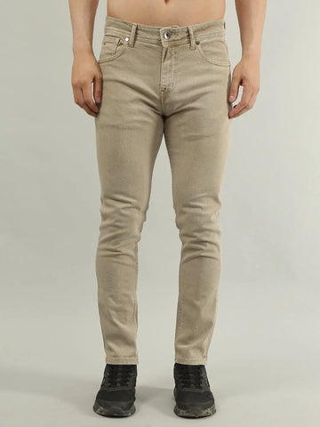 Light Camel Hugo Skinny Jeans TIM PARIS