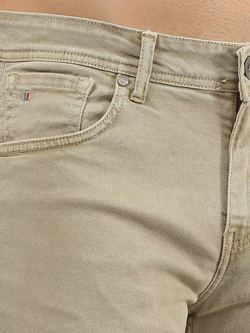 Light Camel Hugo Skinny Jeans TIM PARIS