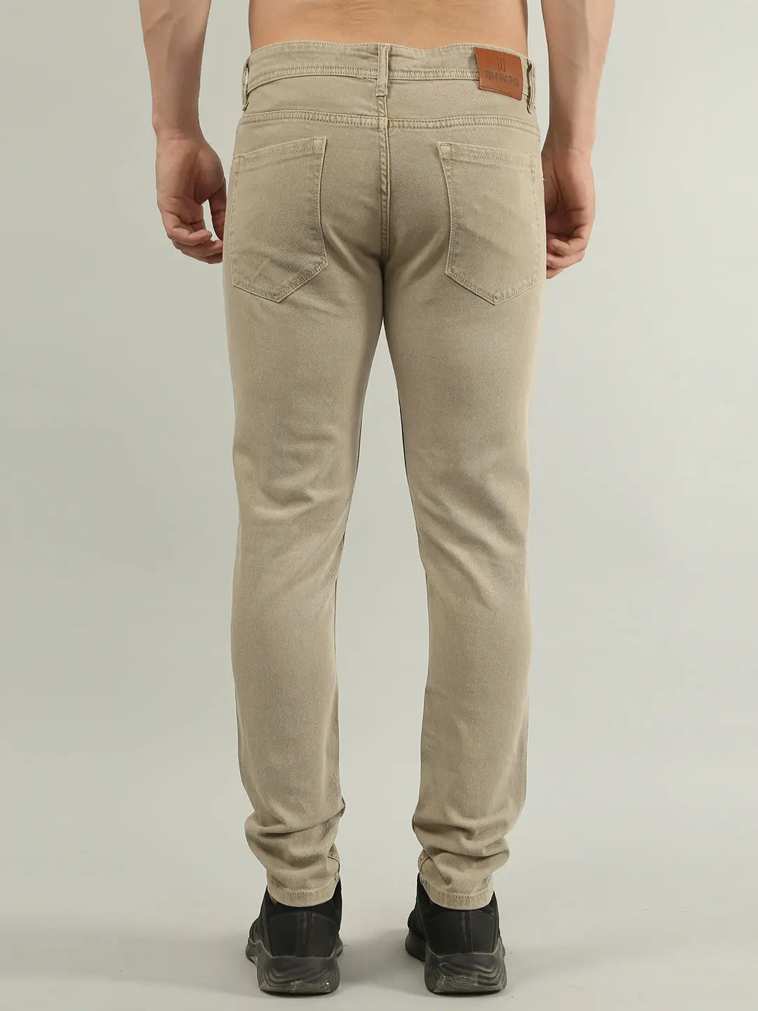 Light Camel Hugo Skinny Jeans TIM PARIS