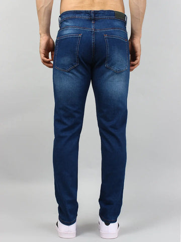 Navy Hugo Skinny Fit Jeans Tim Paris