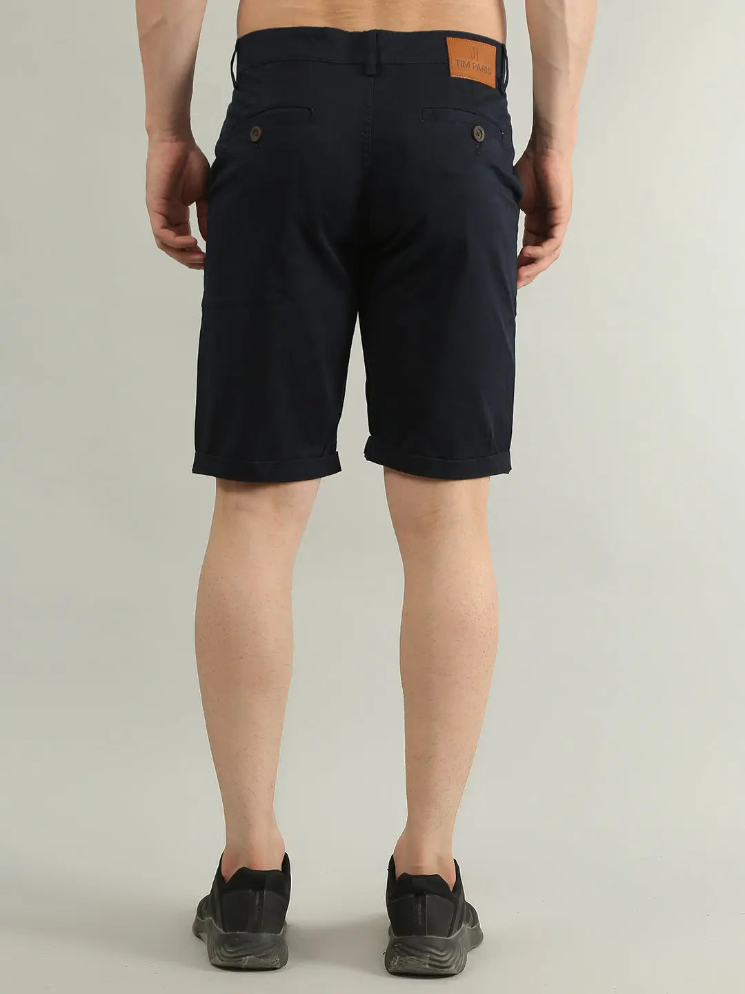 Navy Regular Fit Shorts TIM PARIS