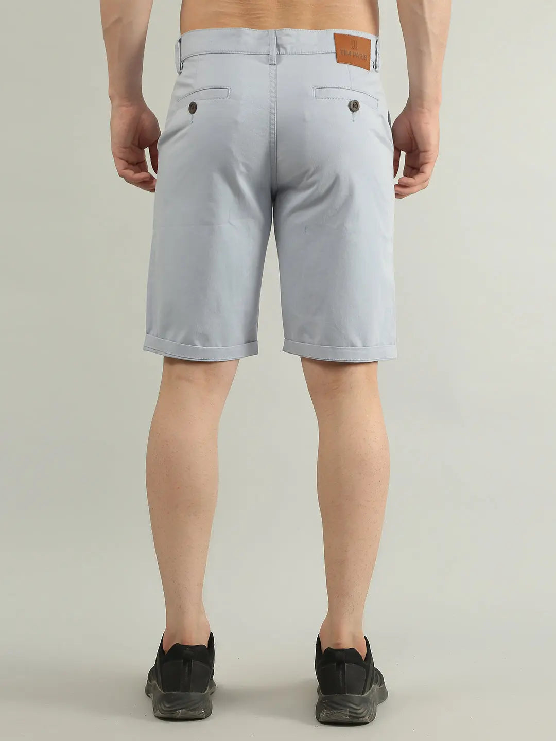 Sky Blue Regular Fit Shorts TIM PARIS
