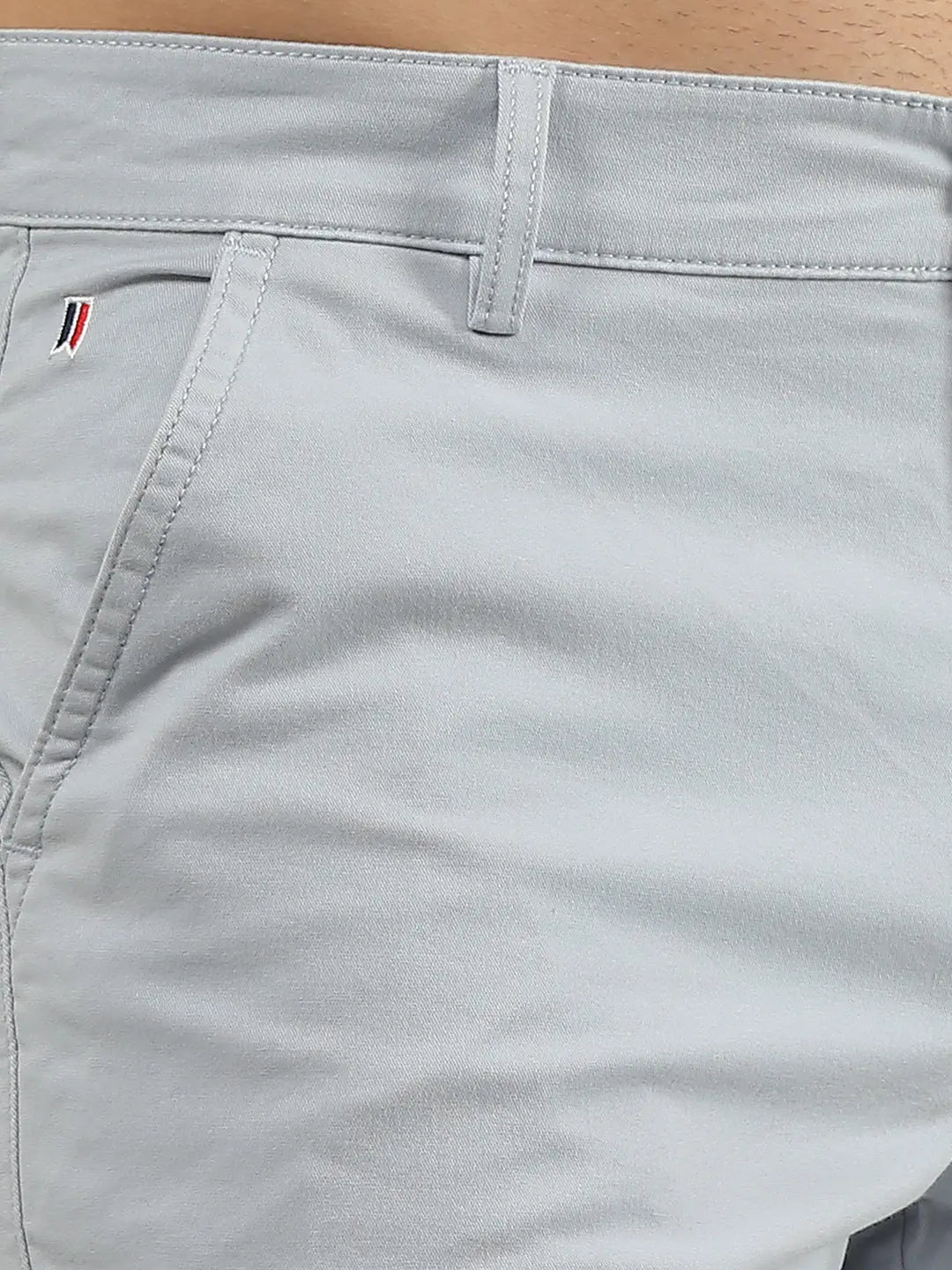 Sky Blue Regular Fit Shorts TIM PARIS